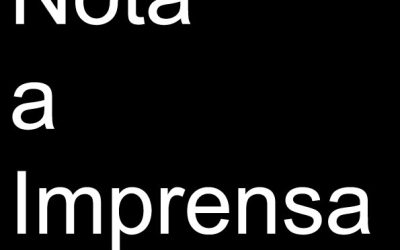 NOTA À IMPRENSA