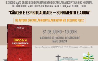 Capelão do HCanMT lança livro sobre espiritualidade
