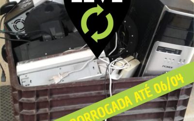 Campanha de arrecadação de lixo eletrônico é PRORROGADA