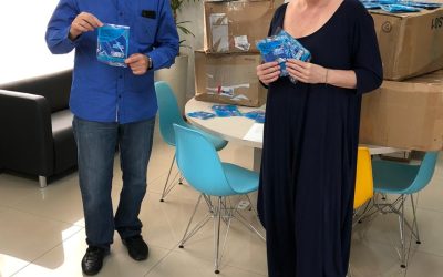 Ampa doa cinco mil máscaras para o Hospital de Câncer de MT