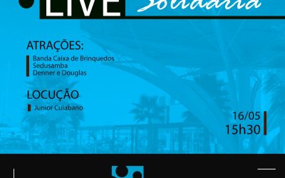 Cantores participam de live solidária em prol do Hospital de Câncer de MT