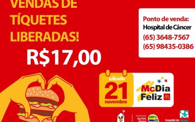 Hospital de Câncer de MT inicia campanha do McDia Feliz