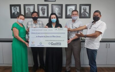 Consórcio e Instituto Canopus doam R$ 30 mil para o Hospital de Câncer