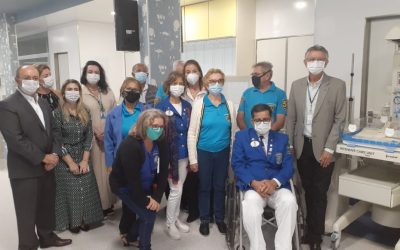 Lions Clubs International Foundation entrega equipamentos para a UTI Pediátrica do HCanMT