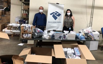 Hospital de Câncer de MT recebe mercadorias apreendidas da Receita Federal para revender no bazar