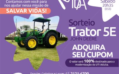 Hospital de Câncer de MT promove rifa beneficente de um trator
