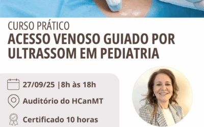Curso Pratico Acesso Venoso Guiado por Ultrassom em Pediatria